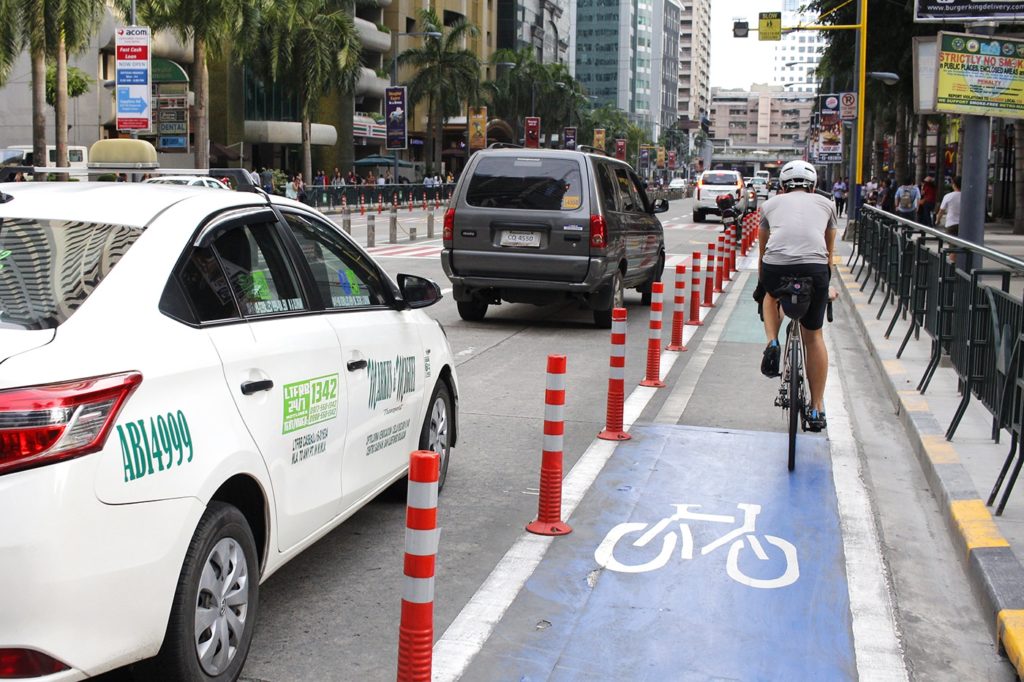 Emerald Avenue bike lane