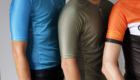Sleeve length comparison of regular and endurance jerseys